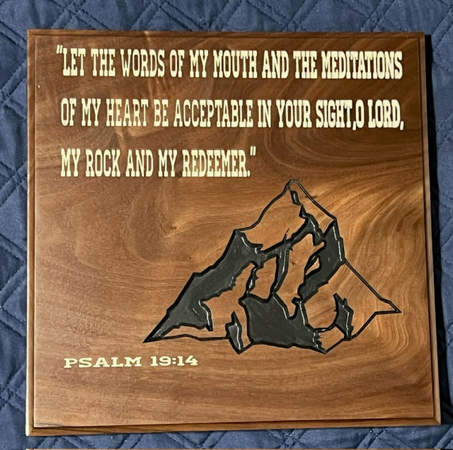 Custom Engraved Plaque